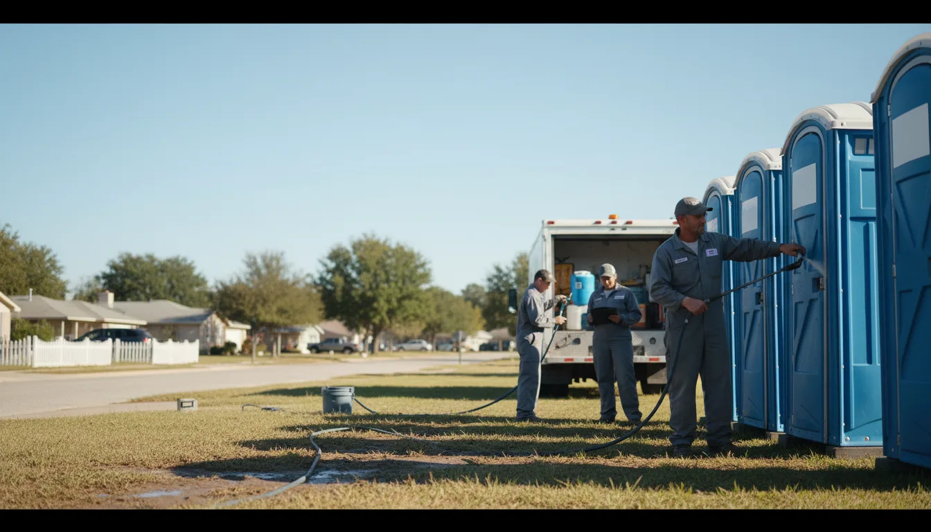 Long-Term Portable Toilet Rental in Woodward, OK near me